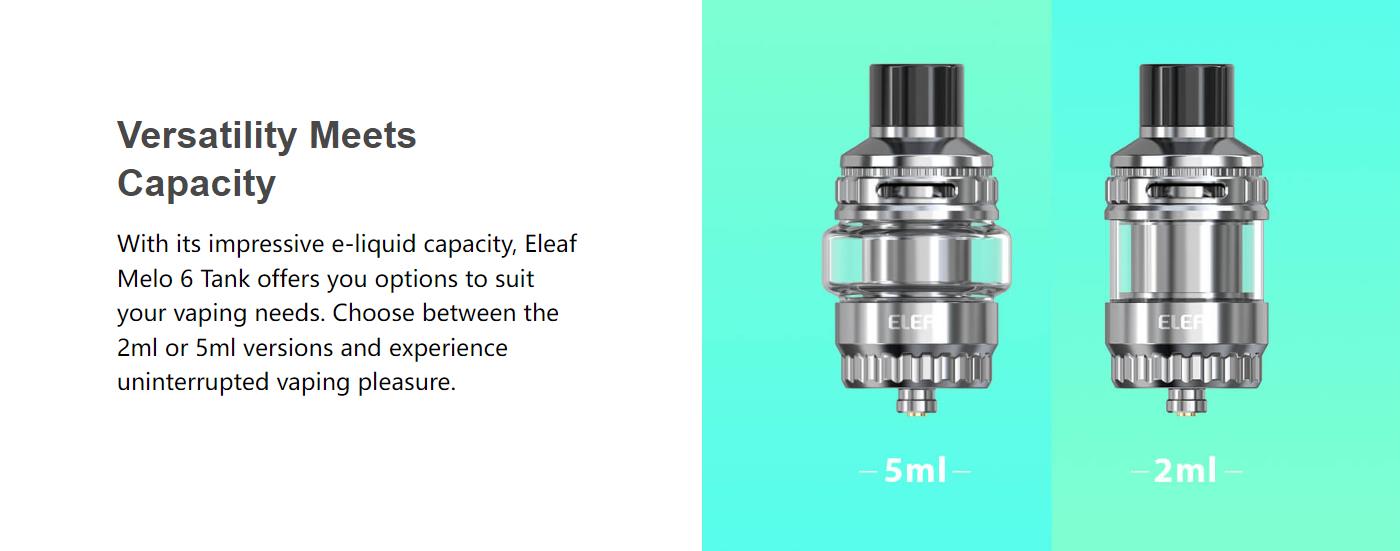 Eleaf Melo 6 Tank Atomizer 5ml 6