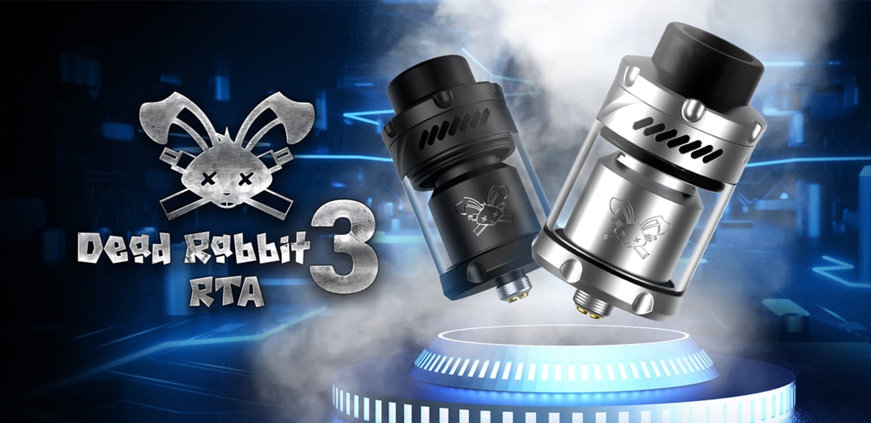 Hellvape Dead Rabbit 3 RTA Atomizer 5.5ml (25mm) 1