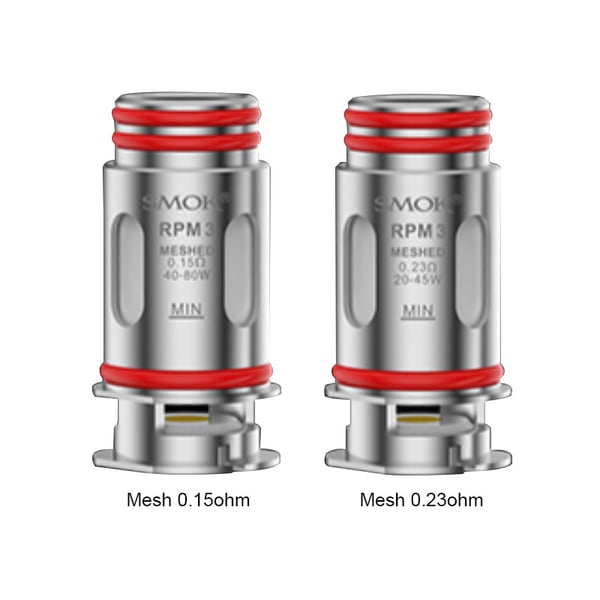 Smok RPM3 Replacement Coil for RPM 5 Kit / RPM 5 Pro Kit / Nord 5 kit / RPM 100 Kit / RPM 85 Kit / Nord GT kit (5pcs/pack)