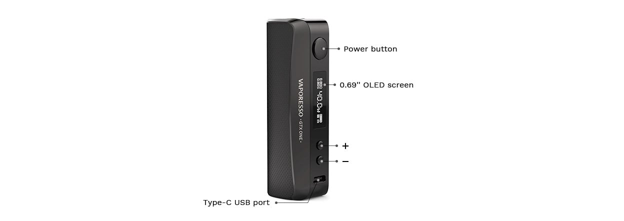 Vaporesso GTX One Mod 2000mAh 9