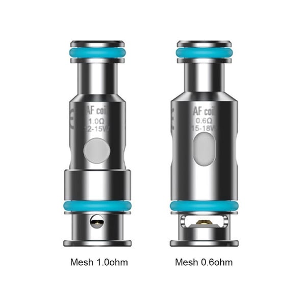 Aspire AF Mesh Coil For Flexus Q Pod Kit & Flexus Stik Pod Kit & Riil X Pod Kit & Flexus Peak / Flexus Pro Kit (5pcs/pack)