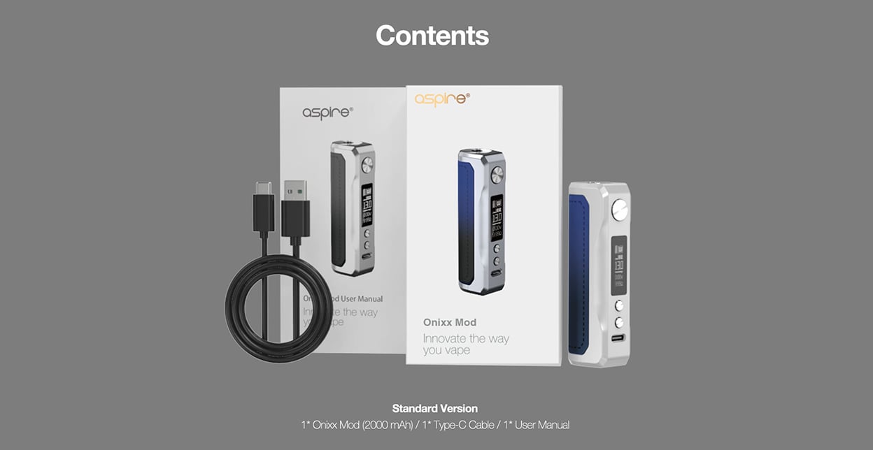 Aspire Onixx Mod 2000mAh 9