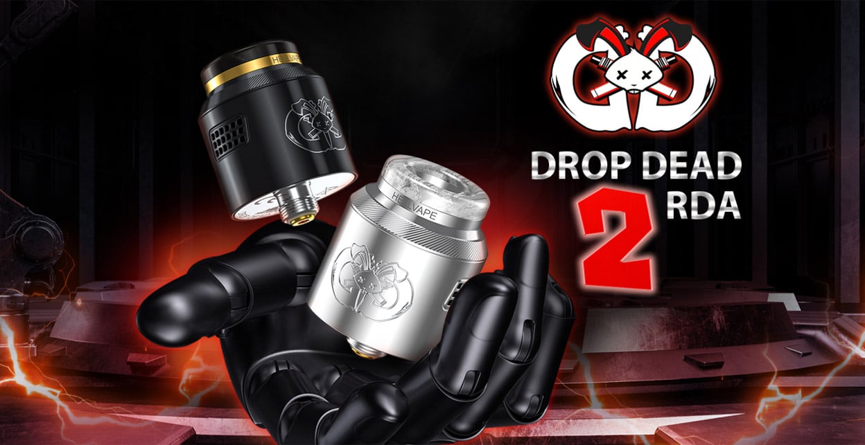 Hellvape Drop Dead 2 RDA Atomizer 24mm 1