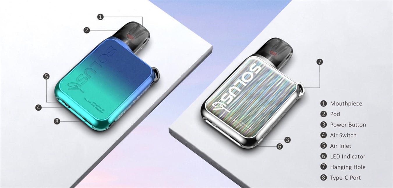 SMOK Solus GT Box Pod System Kit 1000mAh 2ml 6