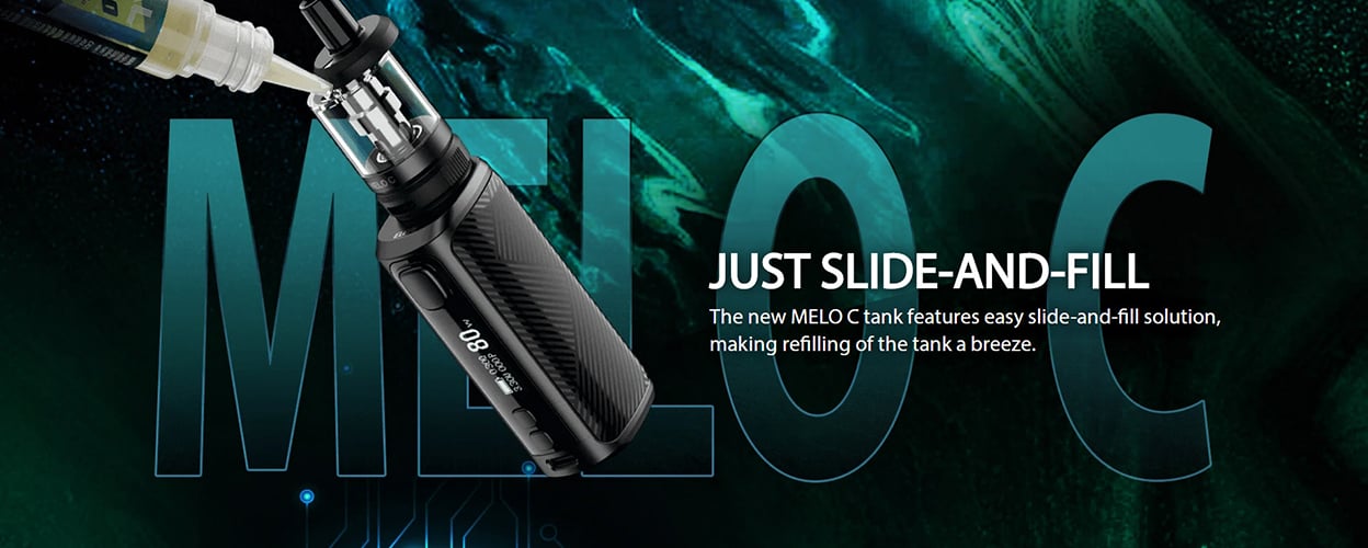 Eleaf iStick i80 Kit 80W With Melo C Tank Atomizer 3000mAh 5ml 7