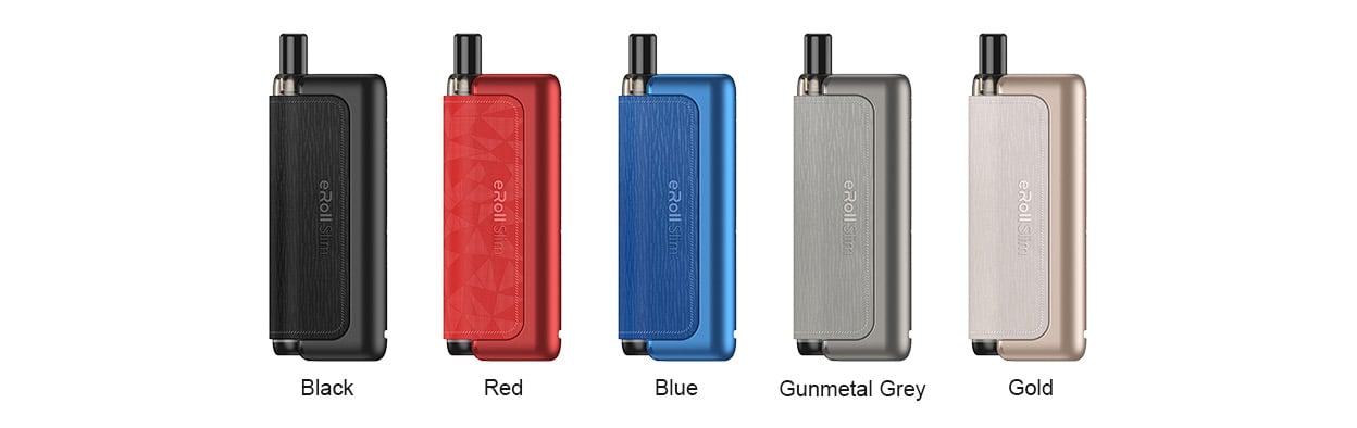 Joyetech eRoll Slim Pod System Kit with PCC Box 480mAh+1500mAh 2ml 1