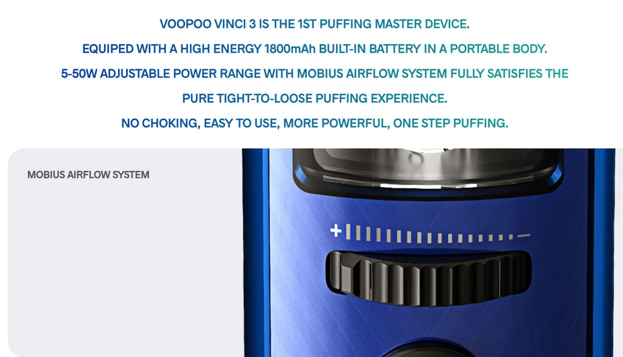 VOOPOO VINCI 3 Mod Pod Kit 1800mAh 4ml 2