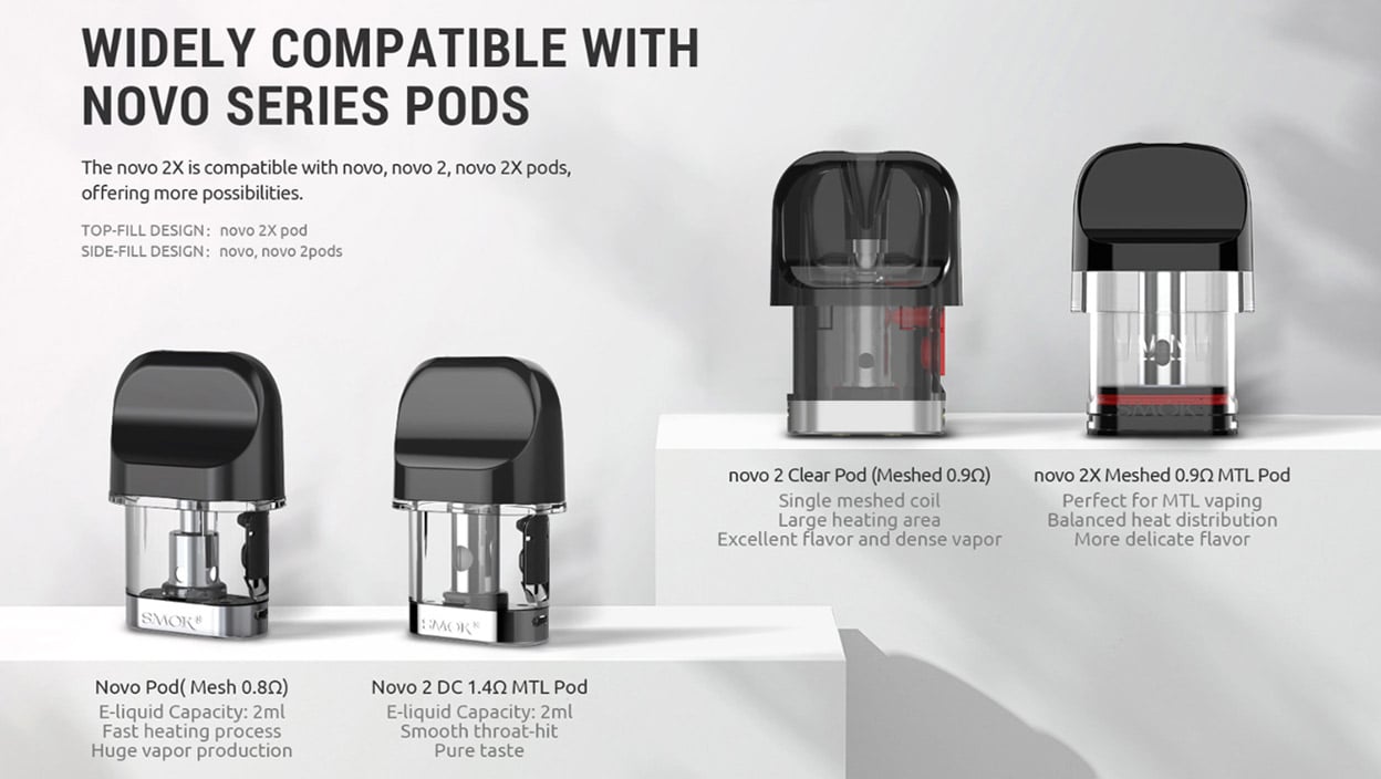 SMOK Novo 2X Pod System Kit 800mAh 2ml 8