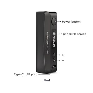 Vaporesso GTX One Mod 2000mAh