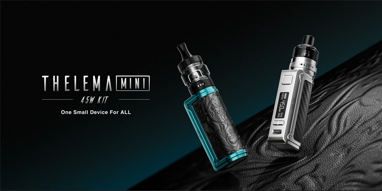 Lost Vape Thelema Mini 45W Box Mod Kit with UB Lite Pod Tank Atomizer 1500mAh 3.5ml 2