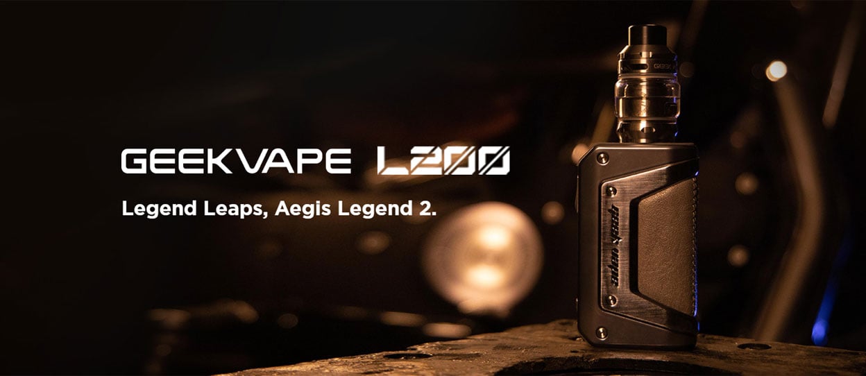 Geekvape L200 (Aegis Legend 2) Mod kit with Z Sub Ohm 2021 Tank Atomizer 5.5ml 1