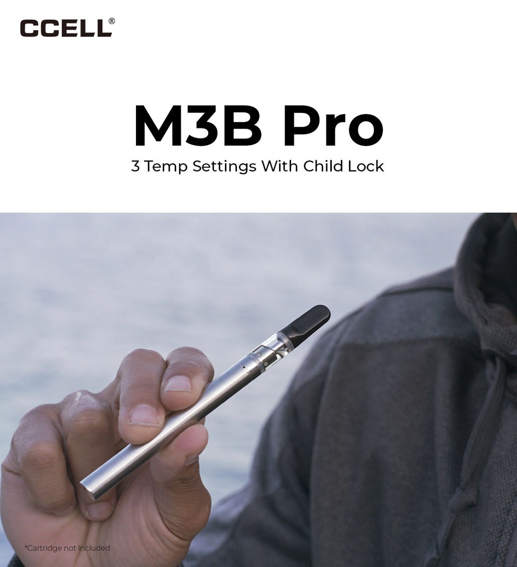 CCELL M3B Pro 510 Vaporizer Battery 350mAh 6