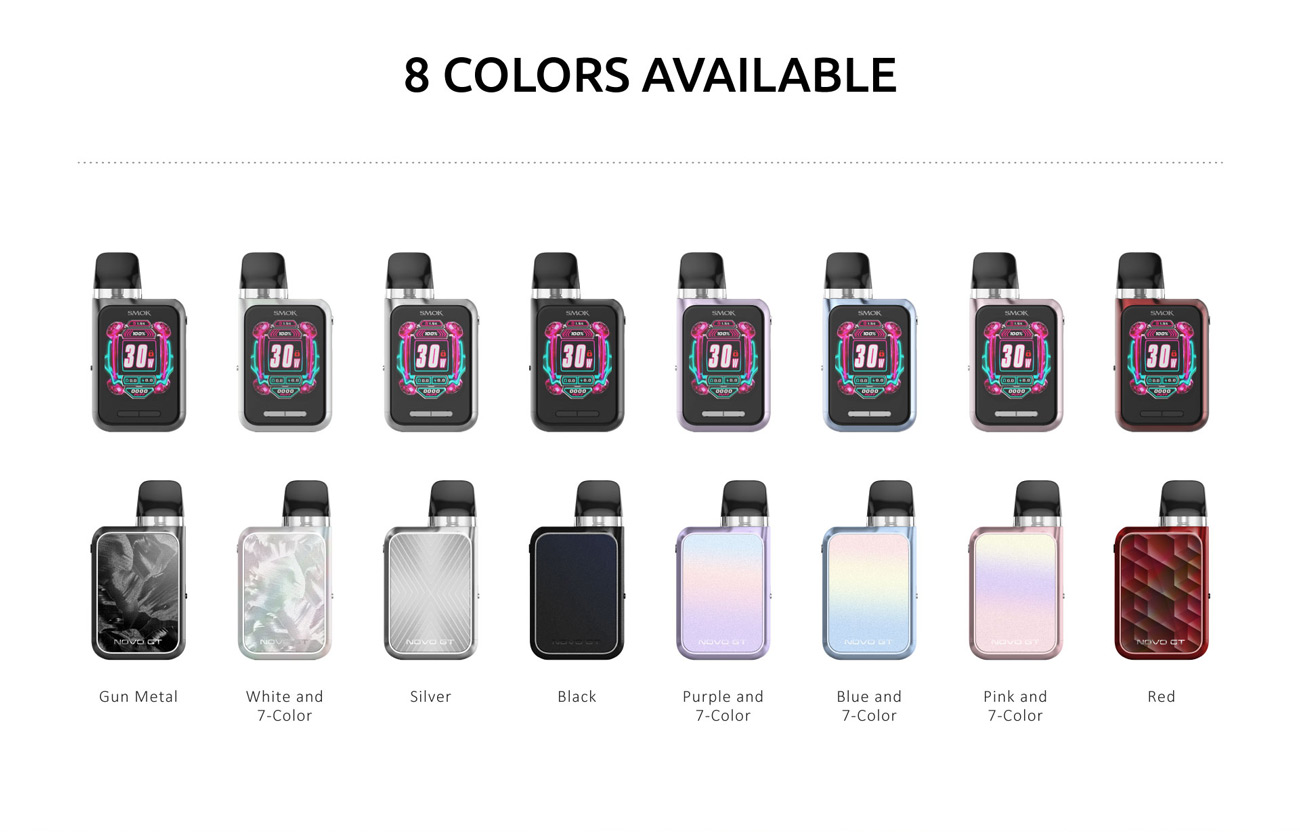 Smok Novo GT Box Pod System Kit 1700mAh 2ml 5