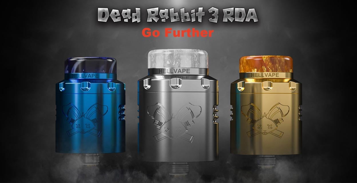 Hellvape Dead Rabbit 3 RDA Atomizer (24mm) 2