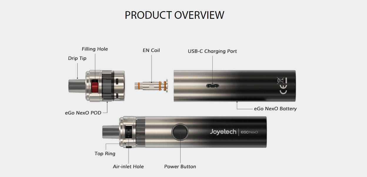 Joyetech eGo Nexo Pod System Kit 1500mAh 2ml 11