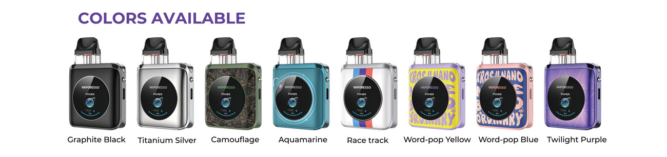 Vaporesso XROS 4 Nano Pod System Kit 1350mAh 3ml 8