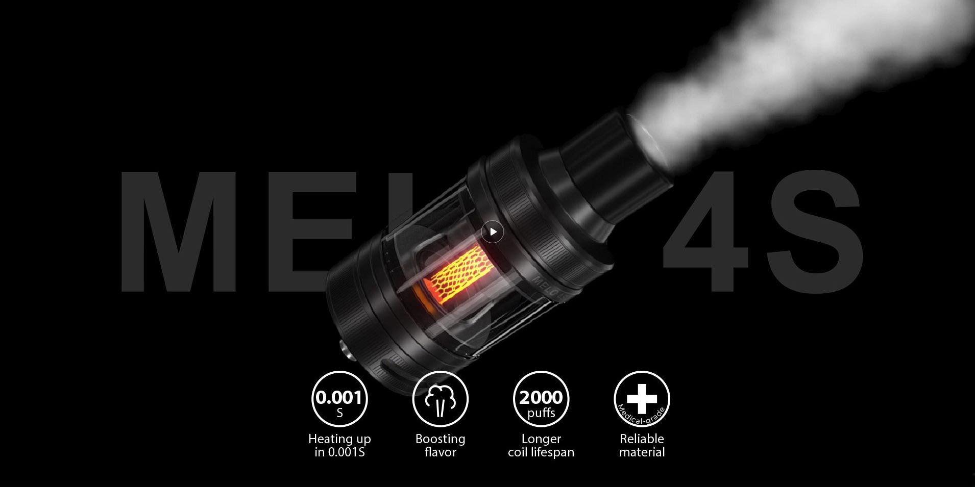 Eleaf iStick Pico Plus 75W Kit with Melo 4S Tank Atomizer 2ml 4