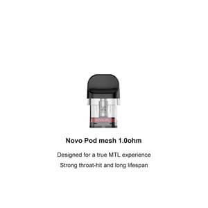 SMOK Novo Pod Cartridge for SMOK Novo, Novo 2, Novo 2s, Novo 3 Kit, Novo 2X Kit, Propod GT Kit, Novo Master Kit, Novo Master Box Kit, NOVO Pro Kit 2ml (3pcs/pack)