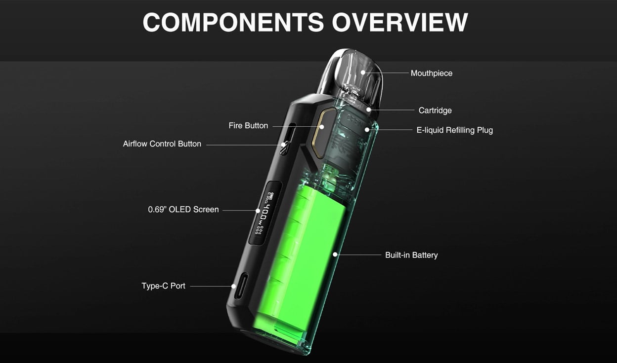 Lost Vape Thelema Elite 40 Pod System Kit 1400mAh 3ml 15