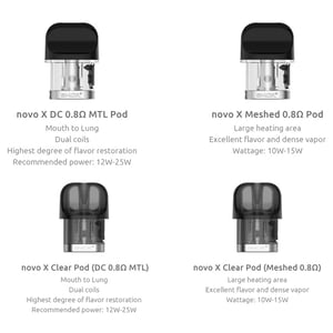 SMOK Novo X Pod Cartridge 2ml (3pcs/pack)