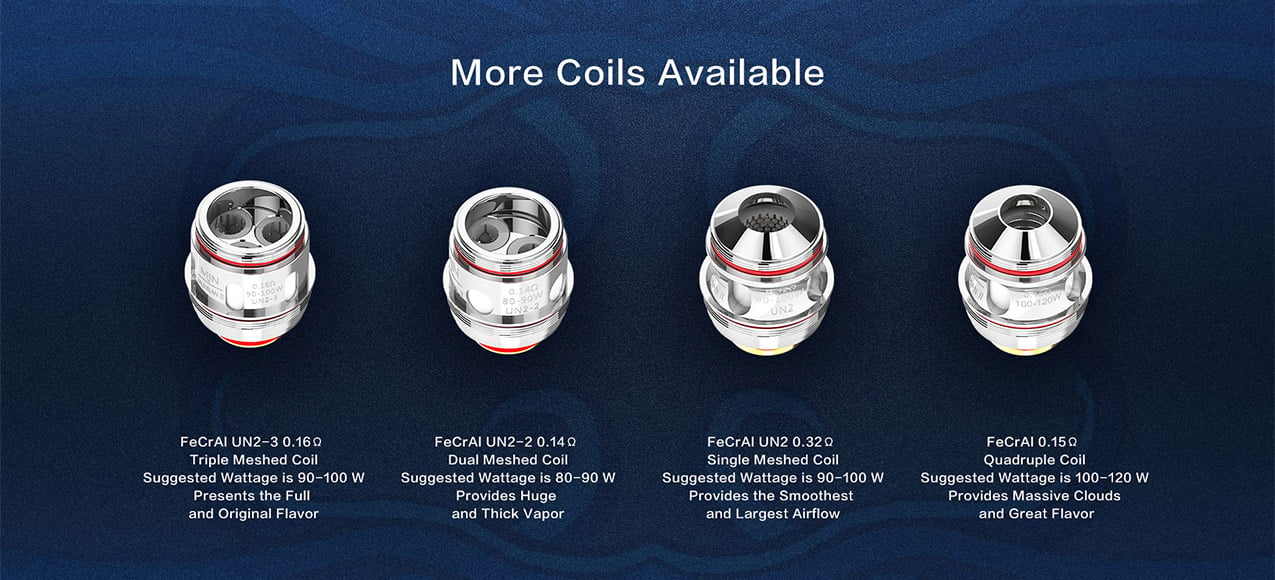 Uwell Valyrian 2/Valyrian 3 Coil for Valyrian 2 Tank, Valyrian 2 Pro Tank，Valyrian 3 Tank(2pcs/pack) 1