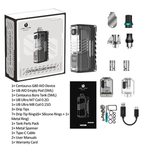 Lost Vape Centaurus G80 AIO Pod Mod Kit 5ml