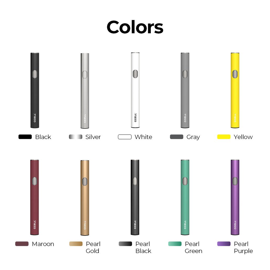 CCELL M3B Pro 510 Vaporizer Battery 350mAh 8