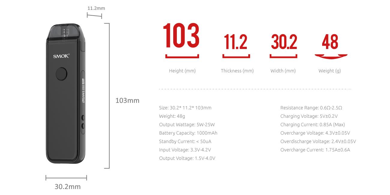 SMOK Acro Pod System Kit 1000mAh 2ml 5