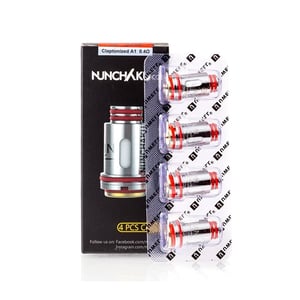 Uwell Replacement Coils (0.2ohm & 0.25ohm & 0.4ohm & 0.14ohm) for Nunchaku,Nunchaku 2 Tank Atomizer (4pcs/Pack)