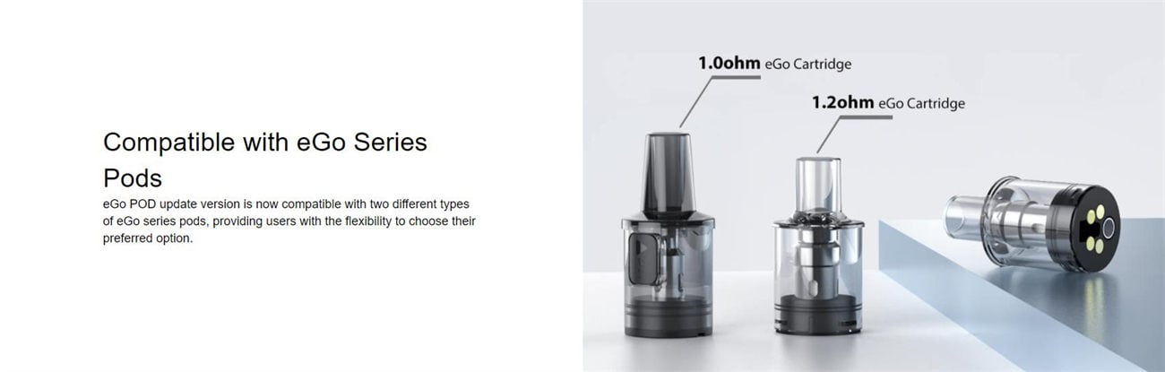 Joyetech eGo Pod System Kit Update Version 1000mAh 2ml 3