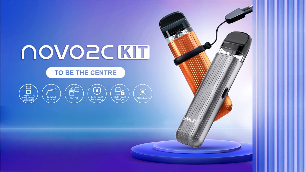 SMOK Novo 2C Pod System Kit 800mAh 2ml 2