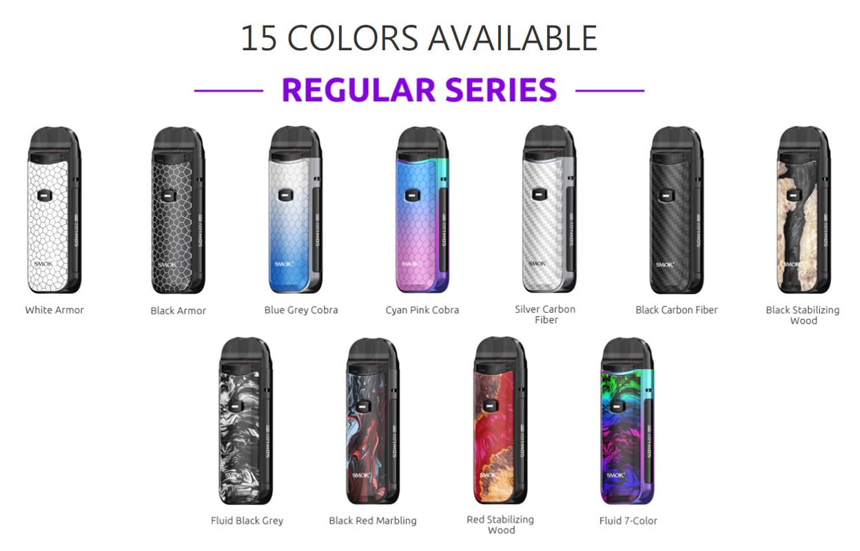 SMOK Nord 50W Pod System Kit 1800mAh 4.5ml 2