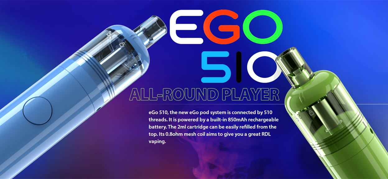 Joyetech eGo 510 Kit 850mAh 2ml 1