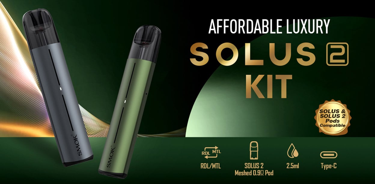 SMOK Solus 2 Pod System Kit 700mAh 2.5ml 1