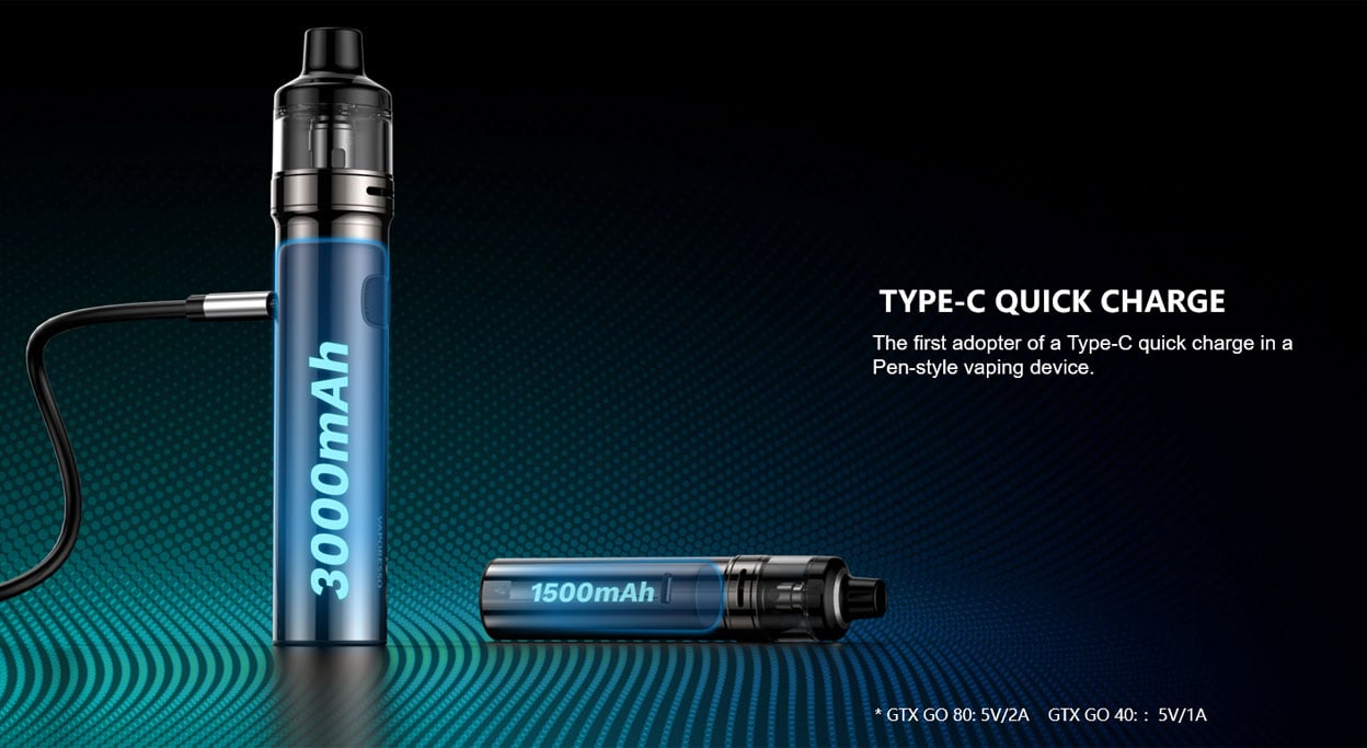 Vaporesso GTX Go 40 Mod Kit 1500mAh 3.5ml 8