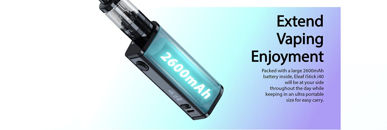 Eleaf iStick i40 Box Mod 2600mAh 3