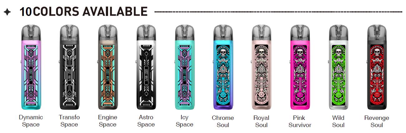 Lost Vape Ursa Nano 2 Pod System Kit 900mAh 2.5ml / 2ml 4