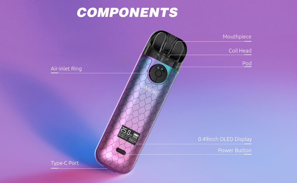 SMOK Novo 4 Pod System Kit 800mAh 2ml 14