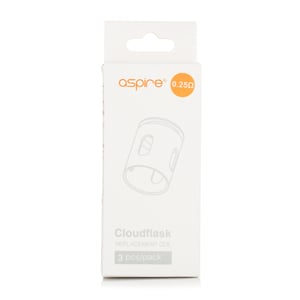 Aspire Replacement Coil for Cloudflask, Cloudflask S Pod Kit / Cloudflask III Kit (3pcs/pack)