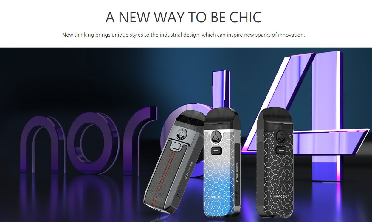 SMOK Nord 4 80W Pod System Kit 2000mAh 4.5ml 5