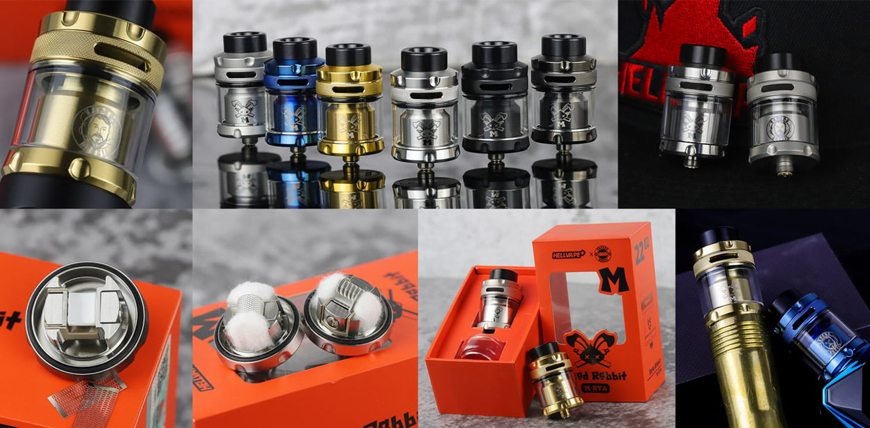 Hellvape Dead Rabbit M RTA Atomizer 4.5ml 10