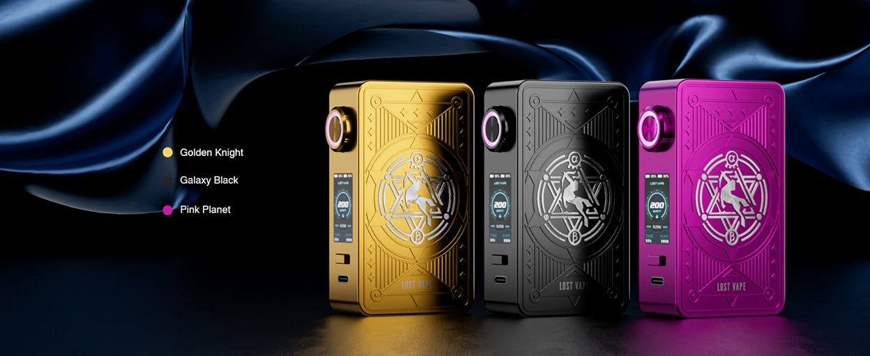 Lost Vape Centaurus M200 Box Mod Kit with Centaurus Sub Ohm Tank 5ml 11