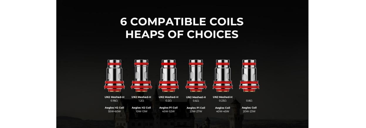 Uwell Aeglos Tank Pod with 6 Coils 4.5ml 3