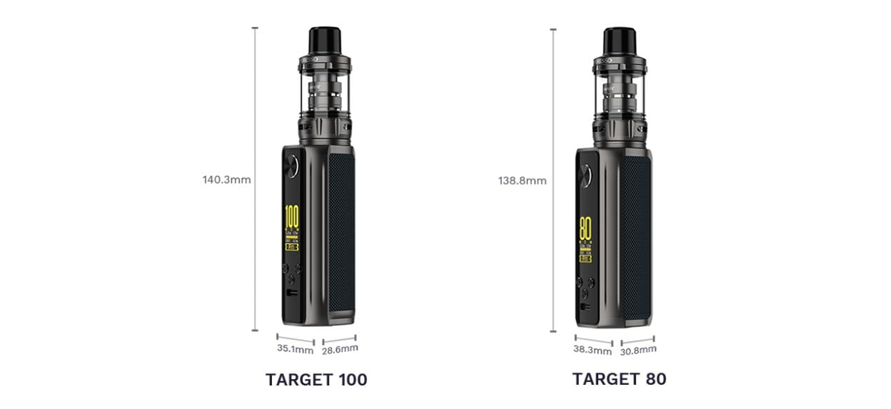 Vaporesso Target 100 Mod Kit With iTANK 2 Atomizer 5ml 10