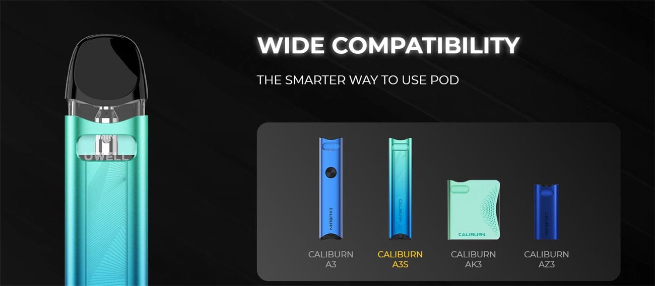 Uwell Caliburn AZ3 Pod System Kit 750mAh 2ml 8