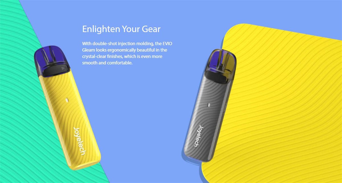 Joyetech EVIO Gleam Pod System Kit 900mAh 2ml 3