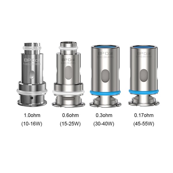 Aspire BP Replacement Coil for BP80 Kit / BP60 Kit / Rhea X Kit / Huracan Mini Tank / Veynom Air Kit (5pcs/pack)