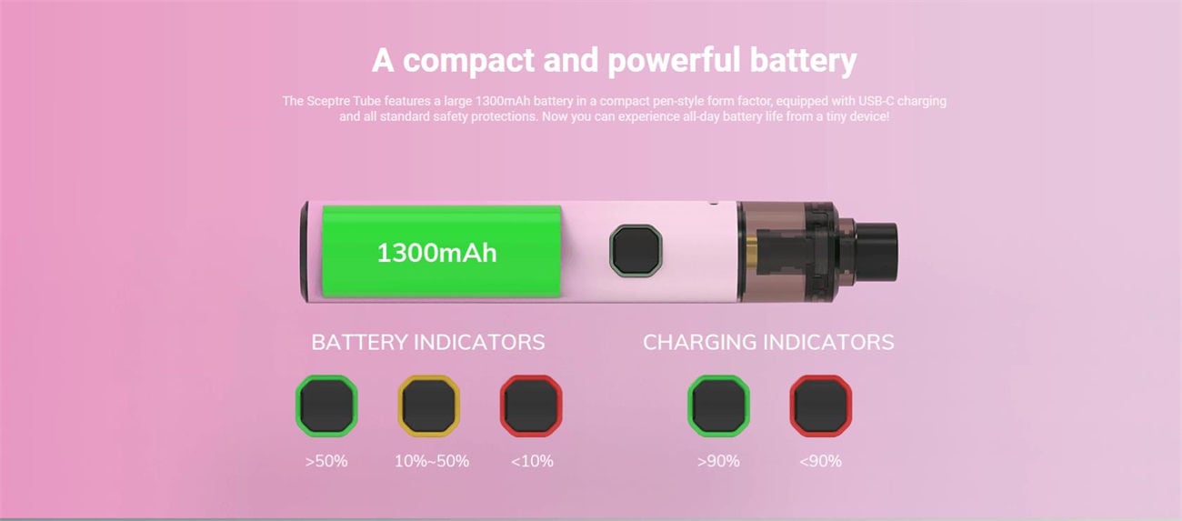 Innokin Sceptre Tube Kit 1300mAh (Max 20W) 2ml 4