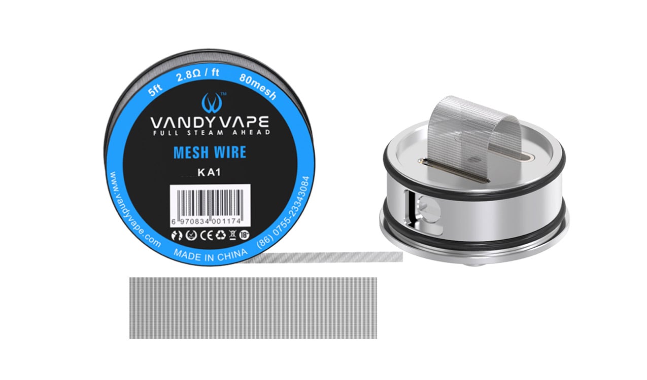 5ft Vandy vape Kanthal Mesh Wire 80mesh 1