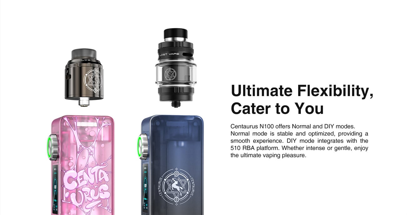 Lost Vape Centaurus N100 Box Mod 100W 17